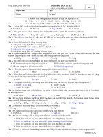Tài liệu Đề kiểm tra lần 1 hk2 (ĐA)