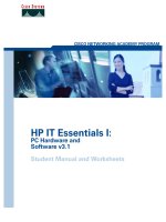 Tài liệu HP IT Essentials I pptx