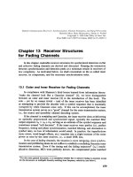 Tài liệu Digital communication receivers P13 doc