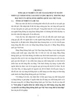 063 giải pháp về nguồn nhân lực nhằm nâng cao chất lượng cung ứng dịch vụ mặt đất của hãng hàng không quốc gia việt nam trong thời kỳ hội nhập 