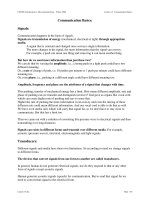 Tài liệu Lecture 13: Communication Basics: pdf