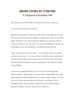 Tài liệu LUYỆN ĐỌC TIẾNG ANH QUA TÁC PHẨM VĂN HỌC-SHORT STORY BY O’HENRY A Chaparral Christmas Gift pptx