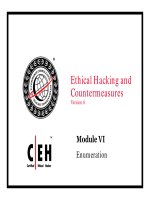 CEHv6 module 06 enumeration 