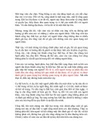 Tài liệu Ý niệm về sự quan trọng ppt