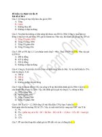 Tài liệu Đề kiểm tra Định Giá lần II pptx