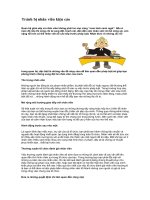 Tài liệu Tránh bị nhân viên kiện cáo docx