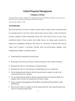 Tài liệu Global Financial Management pdf