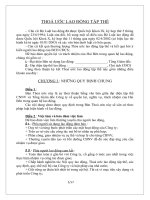 Tài liệu THỎA ƯỚC LAO ĐỘNG TẬP THỂ CTY CỔ PHẦN doc