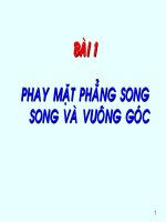 Tài liệu Phay mặt phẳng song song vuông góc doc