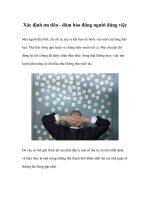 Tài liệu Xác định ưu tiên - đảm bảo đúng người đúng việc Mọi người đều biết, pdf