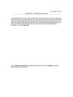 Tài liệu Định thời gian boot máy ppt