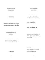 Xây dựng hệ thống giám sát chất lượng mạng trên cơ sở giao thức ICMP và SNMP 