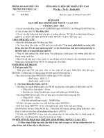 Tài liệu kế hoạch hạn chế HS BH