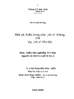 Một số đặc trưng của ánh xạ đóng, mở và ánh xạ liên tục 