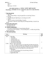 Bài soạn G.AN HDNG Lop 7 HK II có lồng ghép TTHCM và ATGT