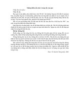 Tài liệu Những điểm cần chú ý trong sấy rau quả docx