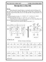 Tài liệu Bài tập lớn : Cơ học đất docx