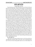 Tác động của hiệp định thương mại việt nam  hoa kỳ đến quan hệ thương mại giữa hai nước 