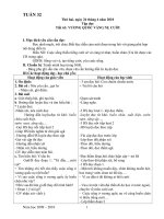 Tài liệu Giáo án lớp 4 - Tuần 32 pptx