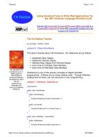 Tài liệu Lesson 8: Class Inheritance ppt