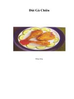 Tài liệu Đùi Gà Chiên pdf