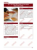 Kế toán tài chính bài 7