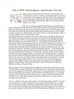 Tài liệu Dịch vụ SMTP: Một giải pháp gửi e-mail đơn giản và hiệu quả docx