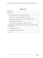 Vai trò của con người trong việc xây dựng CNXH ở việt nam hiện nay 