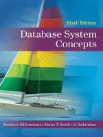 Database system concepts, 6th edition 