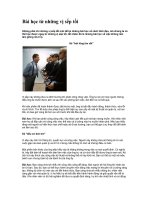 Tài liệu Bài học từ những vị sếp tồi doc