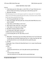 Tài liệu Đề cương Phẫu thuật lồng ngực: Chấn thương ngực kín docx