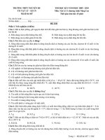 Tài liệu Vật Lí 11 chương trình Nâng Cao pptx