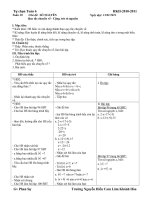 Bài soạn Tự chọn Toán 6 HKII2010-2011