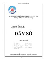 Chuyen de day so luyen thi HSG bac THPT