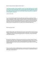 Tài liệu Bạn nên làm gì trước khi nhận lời mời làm việc ? doc