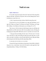 Tài liệu Nuôi sò con ppt