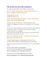 Tài liệu Một số cấu trúc cầu khiến (causative) docx