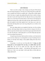 Nâng cao chất lượng dịch vụ của bộ phận lễ tân tại công ty cổ phần khách sạn kim liên1 