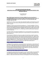 Tài liệu NGÂN HÀNG CHƯA HOÀN THIỆN CÔNG CỤ QUẢN LÝ RỦI RO SẼ KHÓ KHĂN KHI THỰC HIỆN QUYẾT ĐỊNH 127 ppt