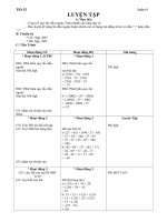 Tài liệu Toán lớp 6_ Tiết 52 doc