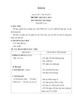 Tài liệu Âm nhạc 1 đến 5 - Tuần 16 pdf