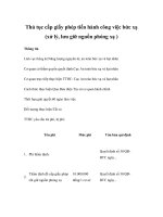 Tài liệu Thủ tục cấp giấy phép tiến hành công việc bức xạ (xử lý, lưu giữ nguồn phóng xạ ) doc