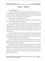 Đo lường mức độ thoả mãn trong công việc của nhân viên tại công ty xăng dầu thừa thiên huế 