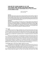 Tài liệu XÂY DỰNG NHIỆM VỤ CỤ THỂ CỦA GIẢNG VIÊN docx