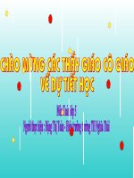 Gián án Một số dạng toán đã học (Luyện tập chung)