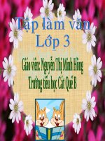 Tài liệu Tập làm văn 3