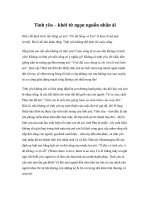 Tài liệu Tình yêu – khởi từ ngọn nguồn nhân ái pdf