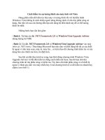 Tài liệu Cách kiểm tra sự tương thích của máy tính với Vista pptx