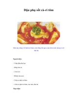 Tài liệu Đậu phụ sốt cà-ri tôm doc
