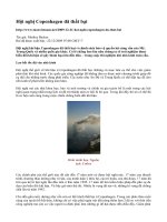 Tài liệu Hội nghị Copenhagen đã thất bại pptx